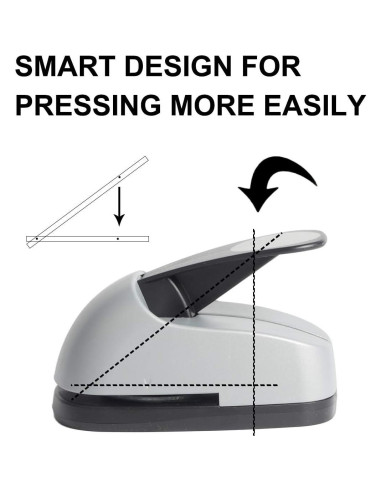 Perforadora manual Wsyhomie 5.08 cm Triángulo 0.30 kg