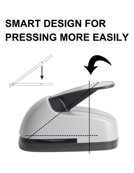 Perforadora manual Wsyhomie 5.08 cm Triángulo 0.30 kg Perforadora manual Wsyhomie 5.08 cm Triángulo 0.30 kg