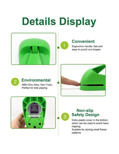 Perforadora manual Wsyhomie 5.08 cm Triángulo 0.30 kg