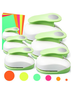 Juego de Troqueles de Círculo Chengu 6 Pcs Verde 0.76-7.62cm