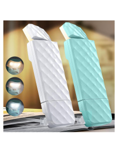 Luz de Lectura LED OPAUL Recargable con Clip y Temporizador