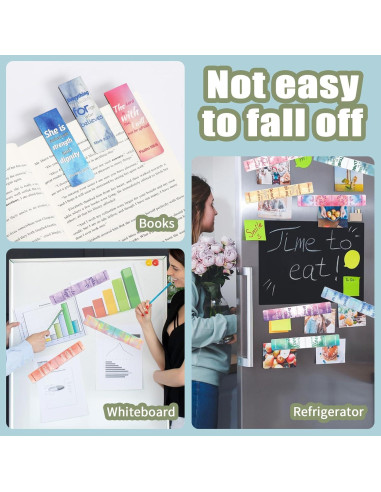 Marcadores Magnéticos Tumwisk 15PCS Citas Bíblicas Coloridos