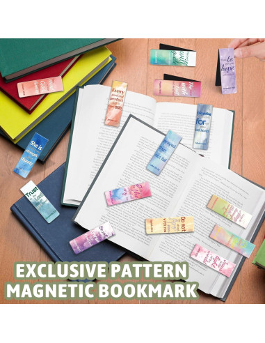 Marcadores Magnéticos Tumwisk 15PCS Citas Bíblicas Coloridos