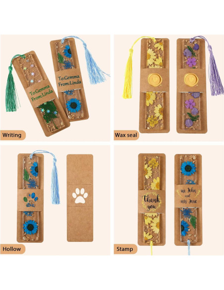 Soporte de Marcador Fumete 50 Piezas 15 x 4.5 cm Kraft