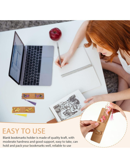 Soporte de Marcador Fumete 50 Piezas 15 x 4.5 cm Kraft