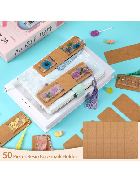 Soporte de Marcador Fumete 50 Piezas 15 x 4.5 cm Kraft