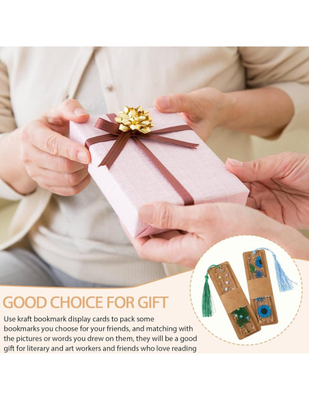 Soporte de Marcador Fumete 50 Piezas 15 x 4.5 cm Kraft