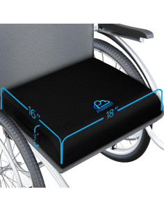 Cojín de Silla de Ruedas PRIMART Gel Enfriador Ergonómico 2