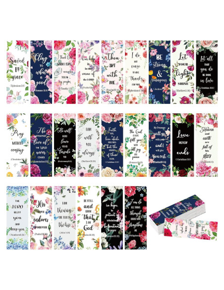 72 Marcadores de Escritura Cristiana BBTO - Inspiracionales