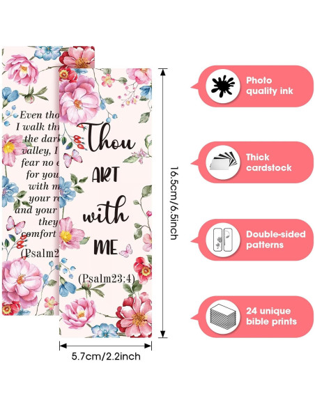 72 Marcadores de Escritura Cristiana BBTO - Inspiracionales