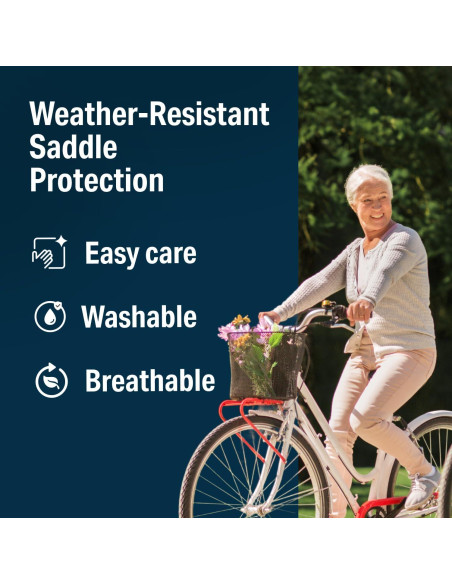 Funda de Asiento de Bicicleta Bikeroo Gel Estrecha - 27.9x17.8 cm