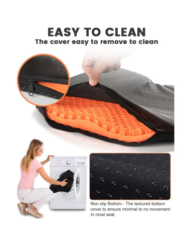 Cojín de Asiento Antideslizante XSIUYU para Kayak 39.9x32cm