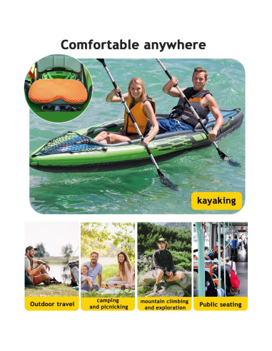 Cojín de Asiento Antideslizante XSIUYU para Kayak 39.9x32cm