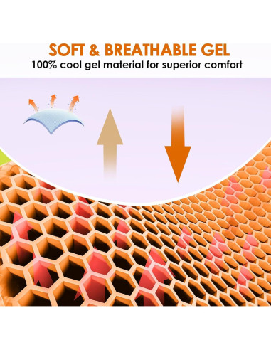 Cojín de Asiento Antideslizante XSIUYU para Kayak 39.9x32cm
