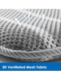 Cojín de Silla de Oficina AEROiVi 44.9x44.9cm Transpirable 2