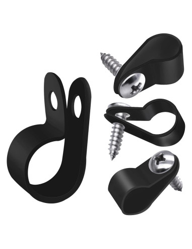 Clips de Montaje de Luz de Cuerda Mankk 50PCS 13mm Nylon