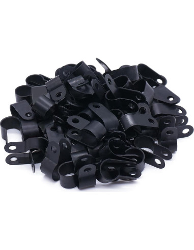 Clips de Montaje de Luz de Cuerda Mankk 50PCS 13mm Nylon