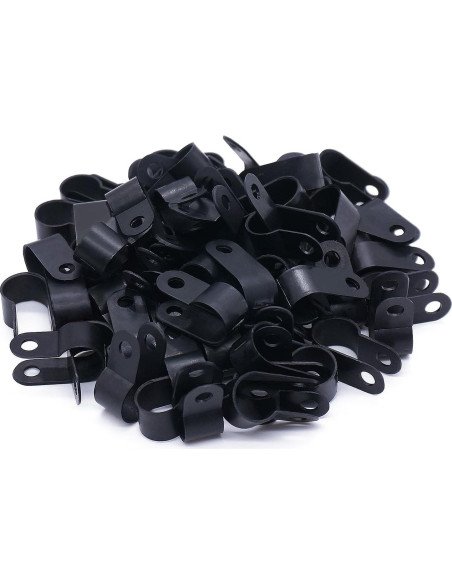 Clips de Montaje de Luz de Cuerda Mankk 50PCS 13mm Nylon