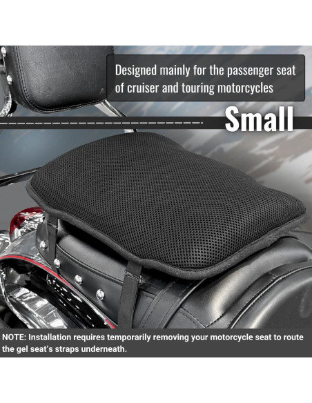 Almohadilla de Gel para Asiento de Motocicleta GEARS X-Tender