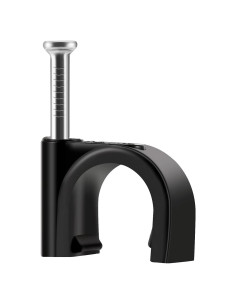 Clips de Cable Redondos ERKXD 10mm con Clavo Acero Inoxidable