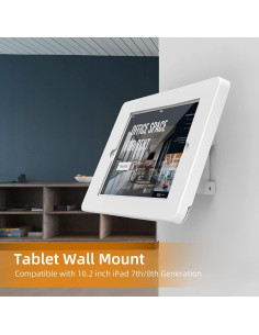 Soporte de Pared para Tablet BSW101T Antirrobo 10.2" 2