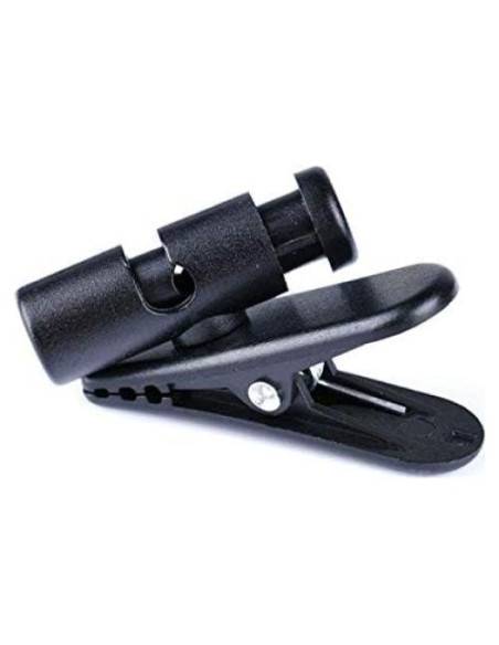 Clip de Cable para Auriculares QQC - 2 Piezas Negras