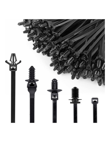 Bridas de Cierre Automático Xislet 160 Pcs Nylon 260g