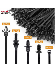 Bridas de Cierre Automático Xislet 160 Pcs Nylon 260g 2