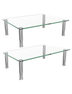 Soporte para Monitor Ajustable Simple Trending Vidrio Templado