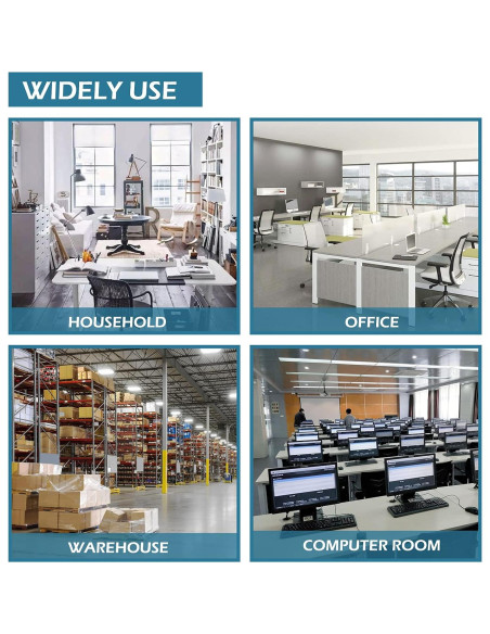 100 Clips de Montaje de Cable Rierdge 0.64 cm Nylon Blanco