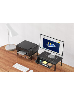 Soporte para Monitor Zimilar 2 Pack Ajustable con Cajón 3 Niveles 2