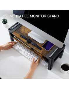 Soporte para Monitor Ajustable HUANUO HNMS04V 3 Alturas 2