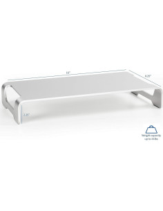 Soporte de Monitor Ergonómico VIVO STAND-V000H Aluminio 40.64 cm 2