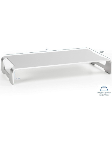 Soporte de Monitor Ergonómico VIVO STAND-V000H Aluminio 40.64 cm