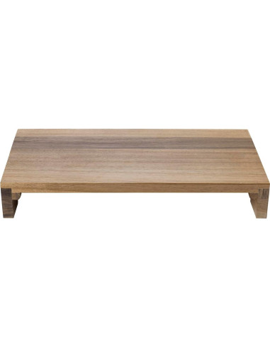 Soporte para Monitor de Madera Acacia MyGift - Elevador Ergonomico