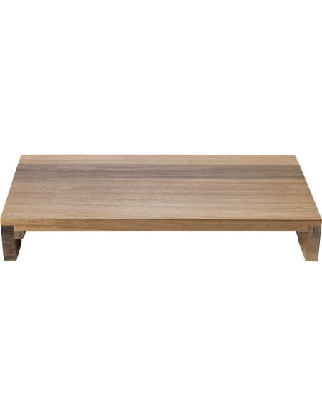 Soporte para Monitor de Madera Acacia MyGift - Elevador Ergonomico