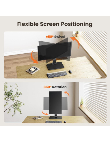 Soporte de Monitor ErGear EGTVS29 para Pantallas 13-34"