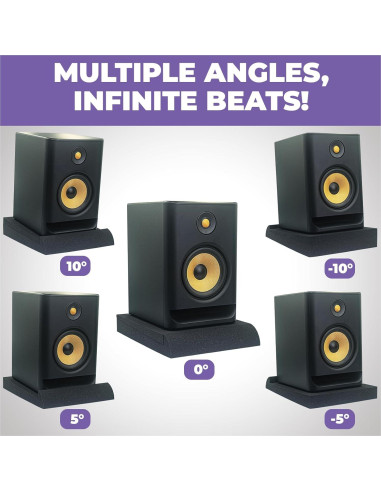 Almohadillas de Aislamiento para Monitores Liquid Stands 30.5x20.3cm