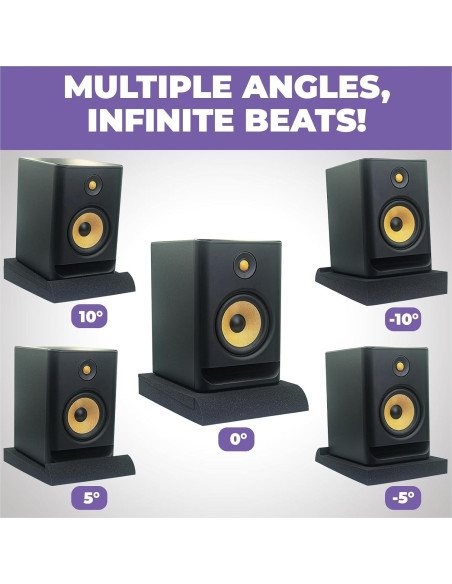 Almohadillas de Aislamiento para Monitores Liquid Stands 30.5x20.3cm