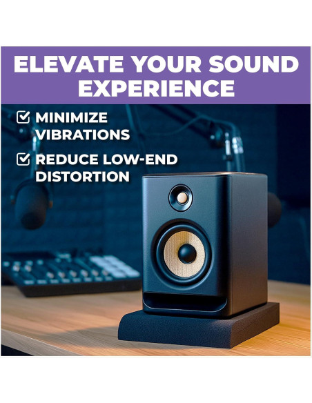 Almohadillas de Aislamiento para Monitores Liquid Stands 30.5x20.3cm