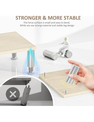 Soporte Doble para Monitor AX WABER Ajustable 74.2-108 cm