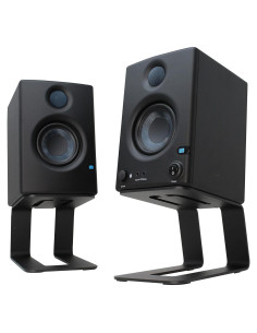 Soportes de Altavoces de Escritorio HumanCentric Aluminio Negro