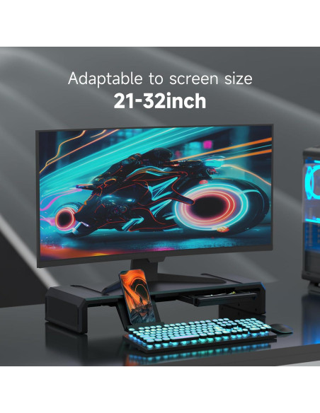 Soporte para Monitor Heymaster Plegable Ajustable con RGB