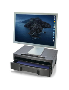 Soporte de Monitor Officemate 22502 con Cajón Negro 33.34x25.08cm