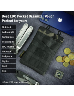 Bolsillo Organizador de Herramientas VIPERADE VE3 Camo Negro 2