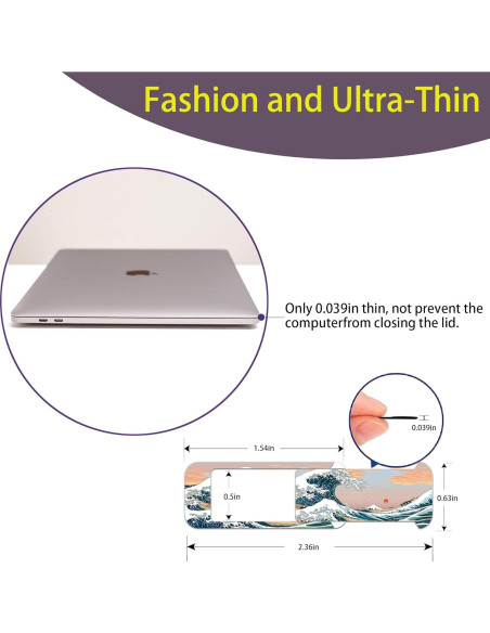 Cubierta deslizante para cámara VegaPunkLab - Paquete de 4