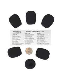 Filtros de Espuma Grandes Compete Audio L6 para Micrófonos - Paquete de 6