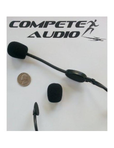 Funda de micrófono espuma Compete Audio paquete de 6 negro 2
