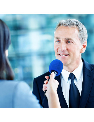 Fundas de Micrófono de Espuma Prasacco 6 Pcs Coloridas