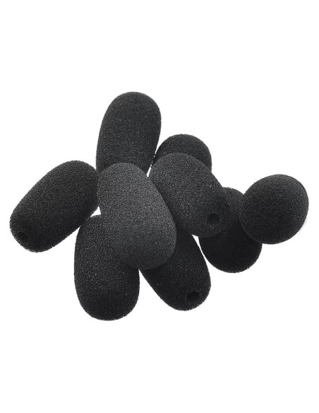 Funda de Espuma para Micrófono BlueParrott B250 B350 B450 B550 C400 - Paquete de 10 Funda de Espuma para Micrófono BlueParrott B250 B350 B450 B550 C400 - Paquete de 10